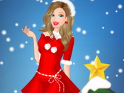 Barbie Christmas Night Dress Up