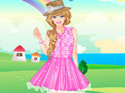 barbie lace fashion dress up play the free game online