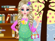 Elsa Pregnant Dress Up