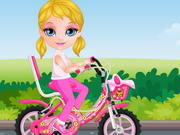 Baby Barbie Bicycle Ride