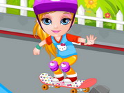 Baby Barbie Skateboard Accident