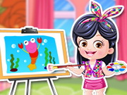 Baby Hazel Artist Dressup