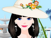 Chic Floral Print Dress Up