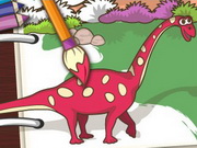 Dino Coloring Book