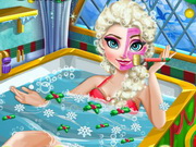 Elsa Christmas Spa Bath