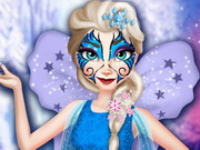 Elsa Face Tattoo