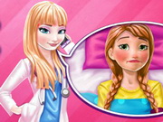 Elsa Taking Care Of Anna