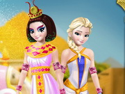 Elsa Time Travel Ancient Egypt