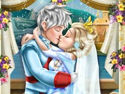 Elsa Wedding Kiss