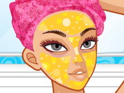 Floral Gowns Girl Makeover