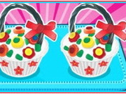 Flower Basket Cupcake