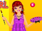 Painter Girl Dressup