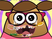 Pou Girl At The Dentist