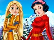 Rapunzel And Snow White Winter Holiday