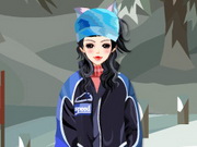 Skiing Girl Dress Up