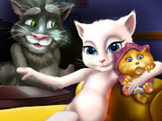 Talking Angela And The New Born Baby