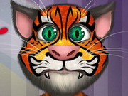 Talking Tom Face Tattoo
