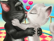 Tom And Angela Valentine Kiss