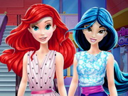 Ariel And Jasmine Mall Shopping