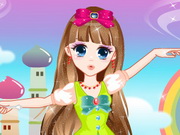 Charming Haired Dancer