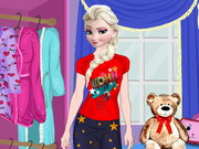Elsa Pajama Party