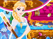 Elsa Sleepover Cleaning