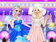 elsa vs barbie fashion contest game online
