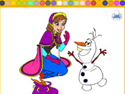 Happy Birthday Anna Coloring