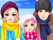 Ice Skating Family Dress Up