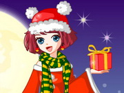 Lovely Christmas Girl