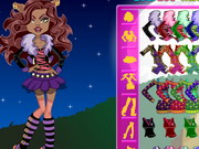 monster high dress up clawdeen wolf