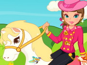 Princess Riding A Horse