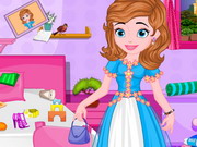 Princess Sofia Messy Bedroom Cleaning