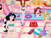 Princess Swimming Pool Decor