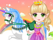 Princess With Unicorn