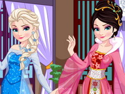 Queen Elsa Time Travel: China