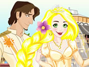 Rapunzel Wedding Dress Up