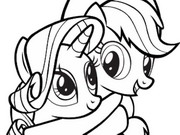Rarity And Applejack