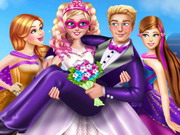 Super Barbie Wedding Dress Up