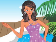 Swimming Pool Girl Dress Up