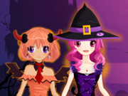 Twins Halloween Dress Up