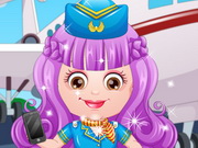 Baby Hazel Air Hostess Dressup