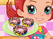 Baked Rainbow Doughnuts