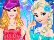 Barbie And Elsa Casual Fashion