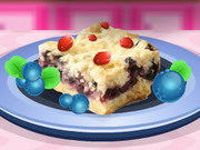 Cooking Blueberry Shortbread Bars