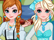 Frozen Sisters Graduation Makeover
