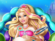 Pregnant Barbie Mermaid Emergency