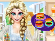 Princess Elsa Burger Shop