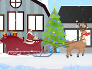 Santa And Rudolph Sleigh Ride
