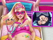 Super Barbie Pregnant Emergency